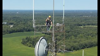 Site Maintenance Inspection and Preventative Maintenance on our Tower Sites at the MPSCS [upl. by Elsey]