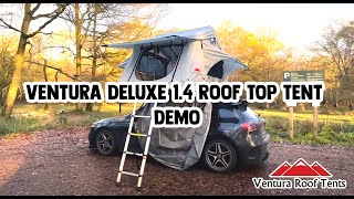 Ventura Deluxe 14 Roof Top Tent  Demo [upl. by Christoforo]