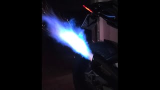 BMW S1000RR Sound Stock exhaust vs Akrapovic Shorty HP [upl. by Airdnaz]