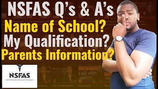 2022 NSFAS Applications  NSFAS Questions and Answers [upl. by Haney785]