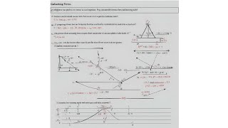 GCSE Physics Calculating Forces Practice Question gcse gcses gcseexams [upl. by Rozamond]