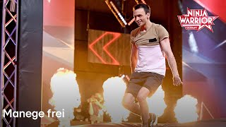 Zirkusartist Nikolai Kuntz macht den Parcours zu seiner Manege  Ninja Warrior Germany 2021 [upl. by Itnahs230]