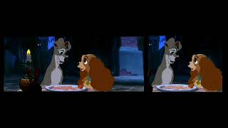 Lady and the Tramp WideScreen vs FullScreen [upl. by Roana]