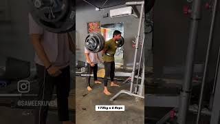 squat trendingshorts viralvideo gym [upl. by Annoval]