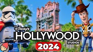 Disneys Hollywood Studios Rides amp Attractions 2024  Walt Disney World [upl. by Ajim72]