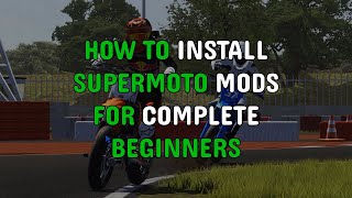 How to Install and Ride Supermoto MX Bikes Mods 2024 [upl. by Oletta]