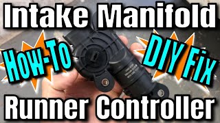 Intake Manifold Runner Controller DIY Replacement  2013 Hyundai Tucson 24L Codes P200A amp P2004 [upl. by Eznyl729]