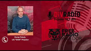 127 AKTUELNO Poplave i klizišta u BiH Free radio DiV radio [upl. by Ardnasyl]