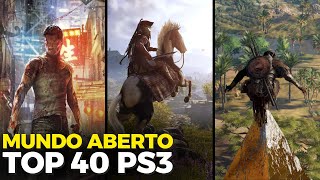 TOP 40 MELHORES JOGOS DE MUNDO ABERTO DO PS3 DE TODOS OS TEMPOS [upl. by Olraced]