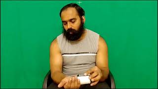 Capsule Consumption Montage For Dr Vaidya Shilajit Gold Rasin Softgel Capsules Testimonial  Suraj K [upl. by Agatha3]