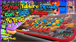 Diseño y Creación de SUPER TABLERO ARCADE  Muy fácil de hacer [upl. by Anevad426]