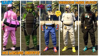 GTA 5 ONLINE  HOW TO GET MULTIPLE MODDED OUTFITS USING TRANSFER GLITCH DIRECTOR MODE GLITCH [upl. by Novyart629]