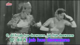 Jahan Mai Jaati Hun Karaoke with Lyrics [upl. by Torin]