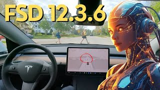 My First Drive with Tesla FSD 1236  Full Neural Network Artificial Intelligence [upl. by Negrom]