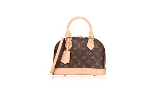 Louis Vuitton Monogram Alma BB [upl. by Anavahs]