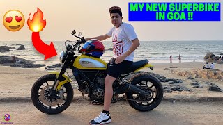 MY NEW SUPERBIKE IN GOA  😍🔥 [upl. by Eslek179]