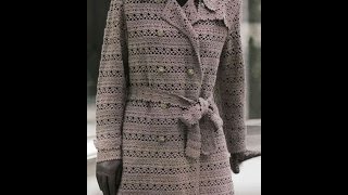 Crochet Patterns for Crochet Jacket Cardigan Coat 1 [upl. by Annirtak]