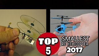 TOP 5 WORLDS SMALLEST RC HELICOPTERS [upl. by Ynnod]