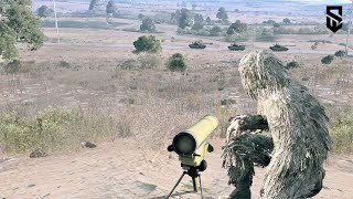 Ukrainian Javelin Anti Tank Missile Destroys Dozens Russian Tanks 💥 ARMA [upl. by Suelo]