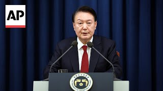 South Korean president declares martial law accusing opposition of antistate activity [upl. by Ainafets536]