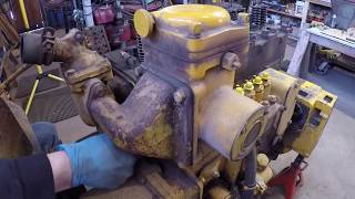 Caterpillar D2 5J2115 SP  Engine Teardown for Parts Day 1 and a Trip Down Memory Lane [upl. by Ahdar]