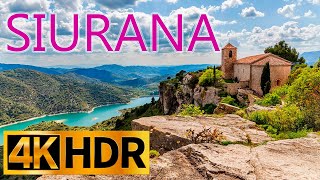 SIURANA  TARRAGONA  SPAIN  WALKING TOUR 2023 4k HDR [upl. by Ynna506]