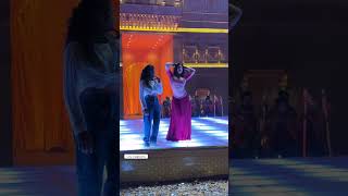 BTS of viswam gopichand viswam kavya kavyathapar heroine bts dance viralreels tfl moviebts [upl. by Hollenbeck]