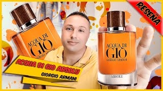 🔴 ACQUA DI GIO ABSOLU  GIORGIO ARMANI ● MAGNÍFICA EN ESPAÑOL [upl. by Ajad742]