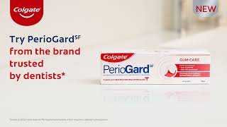 Try Colgate® PerioGardSF from the brand trusted by dentists [upl. by Lethia]