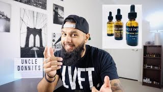 UNCLE DONNIES 2 BEARD OILS REVIEW [upl. by Sonia]