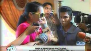 MOMMY DIONISIA GIBASOL ANG MGA PASTOR MAOY HINUNGDAN SA PAGKAPILDI NI PACMAN [upl. by Madra]