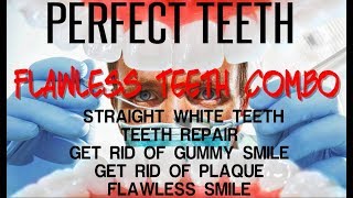 Perfect Teeth  Perfect Teeth Combo  Subliminal Affirmations [upl. by Silletram416]