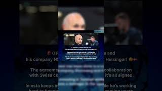 Andrés Iniesta and his company NSN buy Danish club FC Helsingør 😲🇩🇰 [upl. by Ahseinad242]