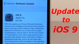 Not Enough Storage for iOS 9 How to Fix amp Update [upl. by Ilhsa188]