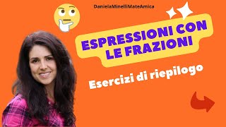 Espressioni con le frazioni [upl. by Staford]