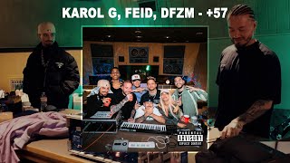 KAROL G Feid DFZM ft Ovy On The Drums J Balvin Maluma Ryan Castro Blessd  57 Audio [upl. by Maclay267]