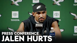 Eagles Press Conference Jalen Hurts  October 30 2024 [upl. by Acilegna]