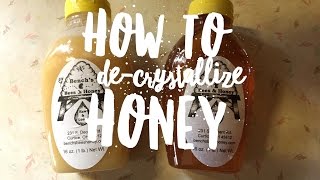 How to DeCrystallize Honey [upl. by Nwaf]