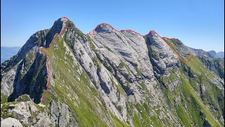 Alpi Apuane il monte Cavallo dalla cresta ovest [upl. by Oynotna13]