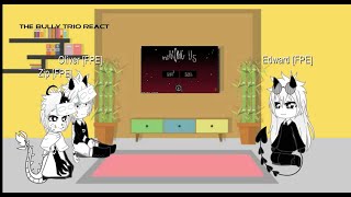 The bully trio react VS Imposter but with Lyrics  Cartoon Cat Freakpostor [upl. by Wolfie]