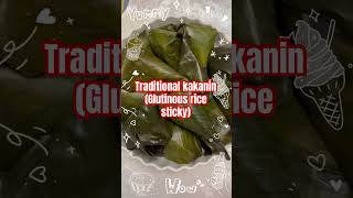 TRADITIONAL KAKANIN GLUTINOUS RICE OR STICKY RICE ALL SOULS DAY trending allsoulsday shorts [upl. by Karlyn861]