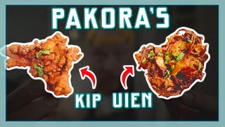 INDIASE SNACK DE PAKORA  EtenmetNick  How to [upl. by Blasien]