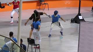 Foil Fencing Lesson European Fencing Championship 2023 [upl. by Elletsyrc]