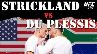 Sean Strickland vs Dricus Du Plessis UFC 297  Toronto Canada [upl. by Mhoj]