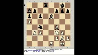 Amin Bassem vs Labeckas Kestutis  World Chess U12 Oropesa del Mar 1999 [upl. by Yblek]