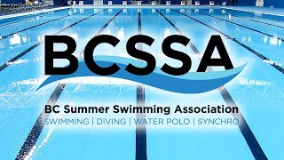 BCSSA Provincial Championships  Kamloops 2022 🏊 DAY 2  Pool 1 Morning Session August 20 2022 [upl. by Juliet]