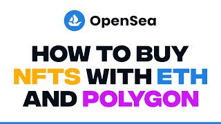 How To Use Polygon And Ethereum To Buy NFT OpenSea  2024 Tutorial [upl. by Xirdnek]