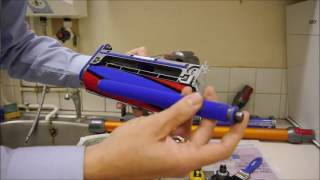 How to clean and maintain the Dyson V8 Cordless Vacuum Cleaner [upl. by Aned]