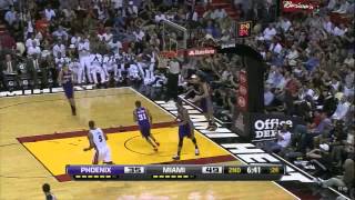 LeBron James 23 Dwyane Wade 22 combined 45 points vs Phoenix Suns full highlights 11052012 HD [upl. by Dareen847]