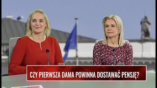 CZY PIERWSZA DAMA POWINNA DOSTAWAĆ PENSJĘ Komentują Chrosiewicz Staniszkis Jakubowska i Król [upl. by Jevon919]